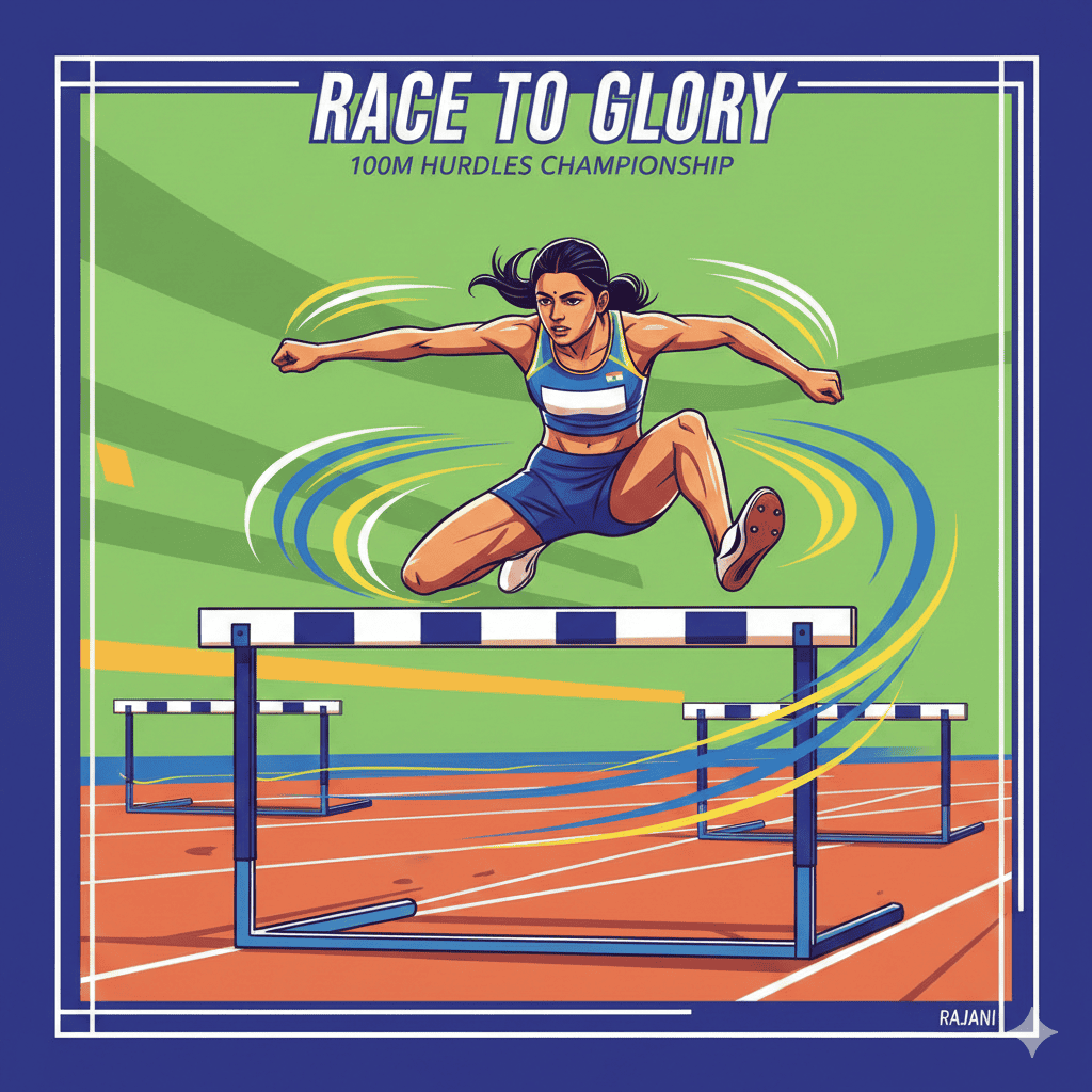 Jyothi Yarraji: The Silent Storm Who Changed Indian Hurdling Forever gemini generated image 1lkp2s1lkp2s1lkp